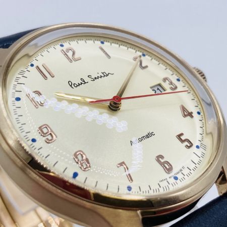  Paul Smith ポールスミス 自動巻き メンズ 腕時計 9011-T022600 本体のみ ベルト使用感有