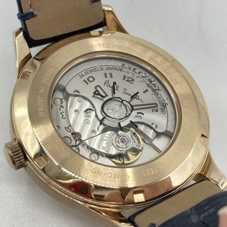  Paul Smith ポールスミス 自動巻き メンズ 腕時計 9011-T022600 本体のみ ベルト使用感有