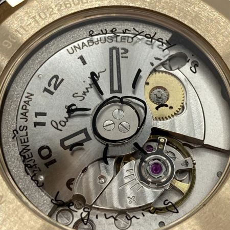  Paul Smith ポールスミス 自動巻き メンズ 腕時計 9011-T022600 本体のみ ベルト使用感有