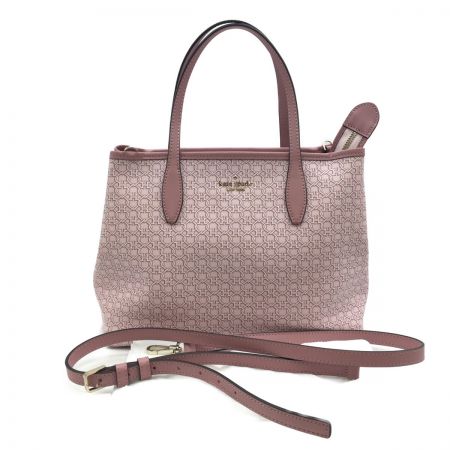  Kate Spade ケイトスペード スペード リンク PVC レザー ミニ トート WKR00067 ピンク