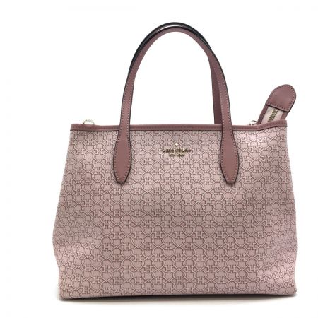  Kate Spade ケイトスペード スペード リンク PVC レザー ミニ トート WKR00067 ピンク