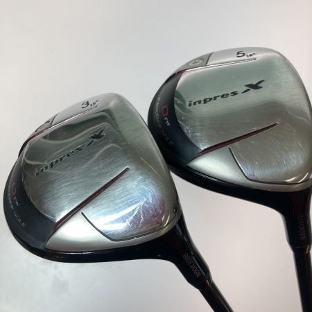  YAMAHA ヤマハ inpresX インプレスX DFW 3.5FW フェアウェイウッド 2本セット MX-509F S