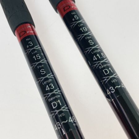  YAMAHA ヤマハ inpresX インプレスX DFW 3.5FW フェアウェイウッド 2本セット MX-509F S