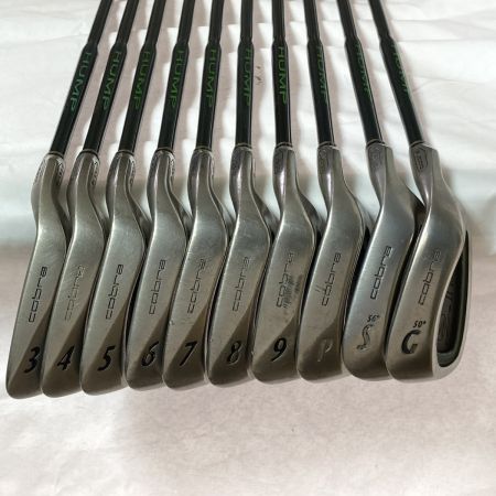  Cobra Golf コブラゴルフ Cobra II OVERSIZE+ TITANIUM 3-PIECE 3-9.P.S.G 10本 アイアンセット