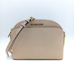 ◎◎ MICHAEL KORS マイケルコース ショルダーバッグ クロスボディバッグ 35H7GY3C2L ベージュ Cランク