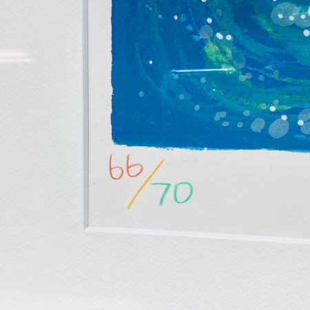   おかもとみわこ My Birthday 66/70 シルクスクリーン版画