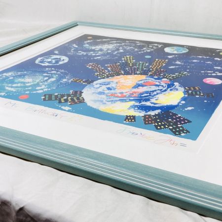   おかもとみわこ My Birthday 66/70 シルクスクリーン版画