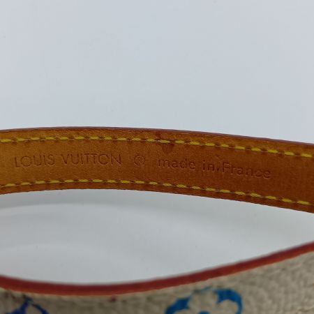  LOUIS VUITTON ルイヴィトン モノグラム マルチカラー ドラゴンヌ テレフォン ストラップ ブロン