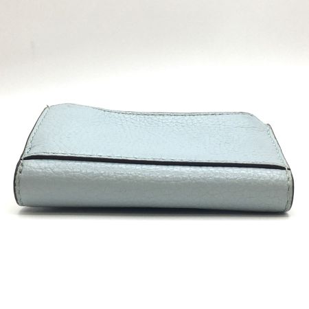  MICHAEL KORS マイケルコース 6連キーケース  35F2GTVD5T 水色・ベージュ