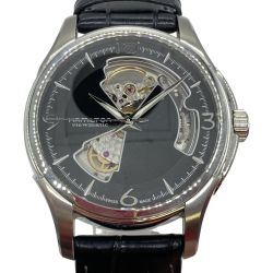 ◎◎ HAMILTON ハミルトン ジャズマスター ビューマチック 自動巻き 腕時計 ブラック文字盤 H325651 箱付 Bランク