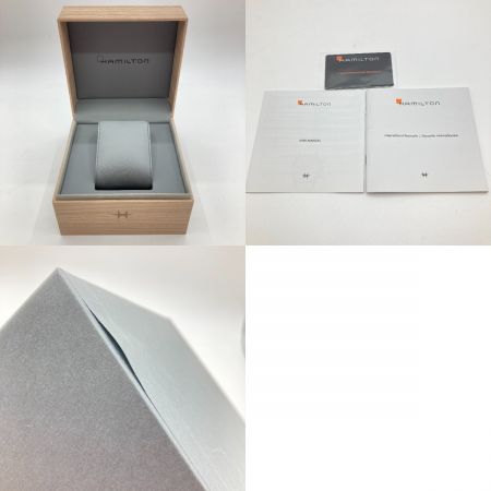  HAMILTON ハミルトン ジャズマスター ビューマチック 自動巻き 腕時計 ブラック文字盤 H325651 箱付