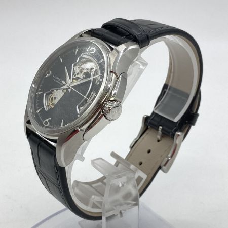  HAMILTON ハミルトン ジャズマスター ビューマチック 自動巻き 腕時計 ブラック文字盤 H325651 箱付