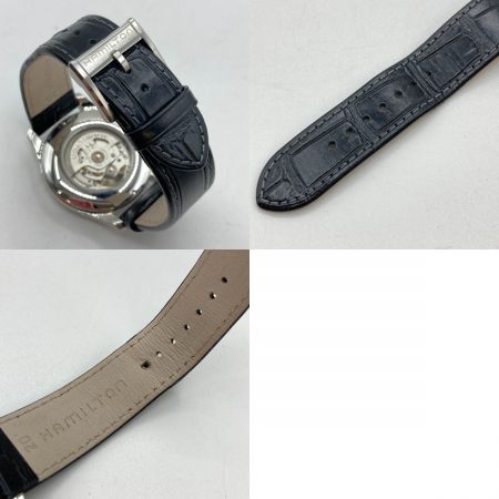  HAMILTON ハミルトン ジャズマスター ビューマチック 自動巻き 腕時計 ブラック文字盤 H325651 箱付