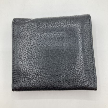  GUCCI グッチ ソーホー 3つ折り財布 GGマーク 598207 ブラック 型崩れ有