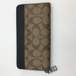 ◎◎ COACH コーチ ラウンドファスナー財布メンズ G2381 58112 Bランク