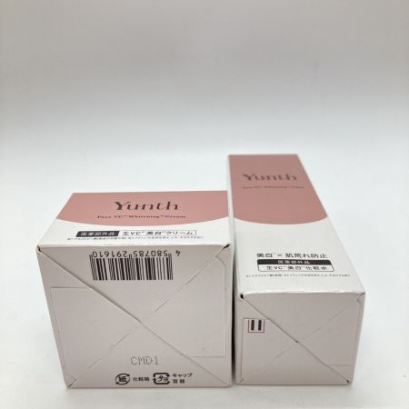 Yunth ユンス 生VC美白化粧水 120ml / 生VC美白クリーム 30g セット