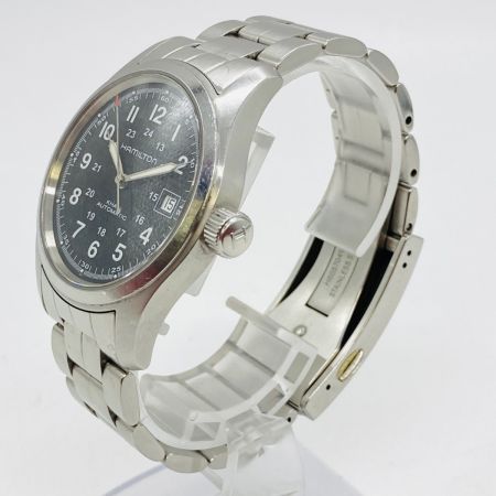  HAMILTON ハミルトン カーキフィールド 自動巻き 腕時計 メンズ H704450
