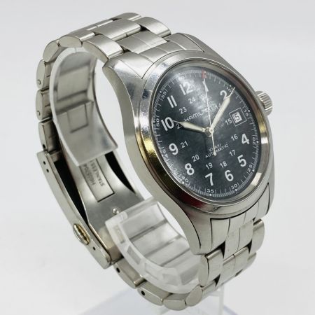  HAMILTON ハミルトン カーキフィールド 自動巻き 腕時計 メンズ H704450