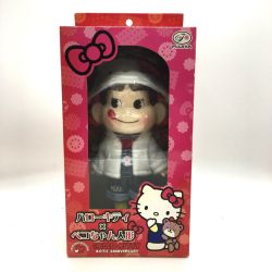 ◎◎  ハローキティ×ペコちゃん人形 40TH ANNIVERSARY40周年記念 不二家 サンリオ コラボ  Aランク