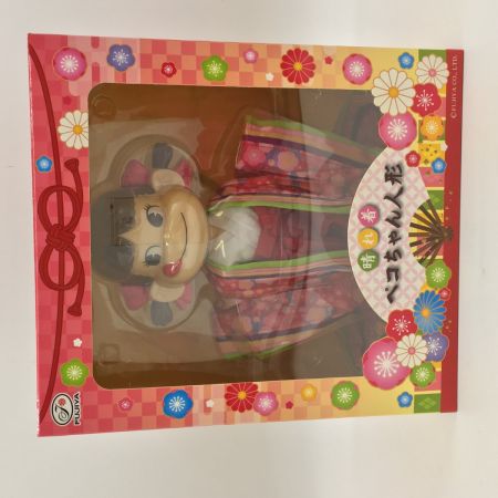  不二家 晴れ着ペコちゃん　人形 中古品