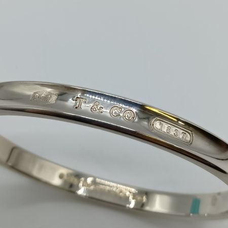  Tiffany & Co. ティファニー 1837 ナローバングル シルバー 箱付き
