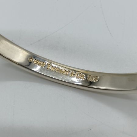  Tiffany & Co. ティファニー 1837 ナローバングル シルバー 箱付き