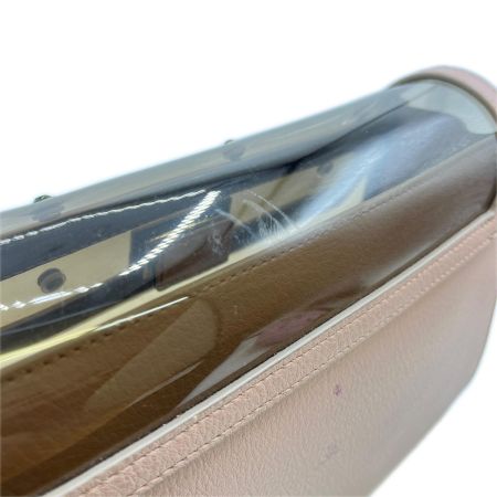  JILL STUART ジルスチュアート 2WAY クリアビジューポシェット　ピンク