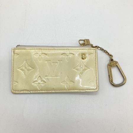  LOUIS VUITTON ルイヴィトン モノグラム ヴェルニ ポシェット クレ コインケース M91348 ペルル