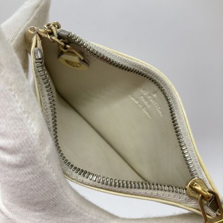  LOUIS VUITTON ルイヴィトン モノグラム ヴェルニ ポシェット クレ コインケース M91348 ペルル