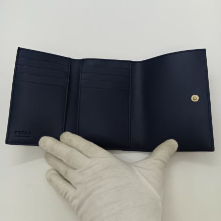  FURLA フルラ 三つ折り財布 シレナ Mサイズ レディース WP00135 Blu D 箱付