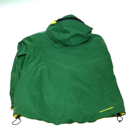  GOLDWIN ゴールドウィン スキーウェア SHINY ジャケット&パンツ グリーン×イエロー SIZE L
