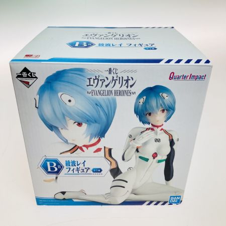 バンダイ 一番くじ EVANGELION エヴァンゲリオン ヒロインズ B賞 綾波レイ フィギュア 外箱開封品