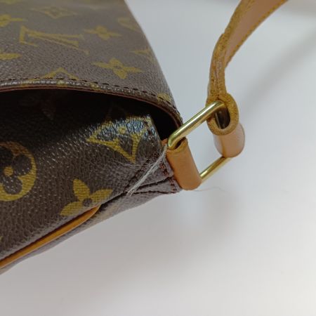  LOUIS VUITTON ルイヴィトン モノグラム ミュゼット ショルダーバッグ M51256 ブラウン