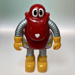 ◎◎ BANDAI バンダイ がんばれロボコン 燃えろ!!でっかいロボコン ソフビ  フィギュア 頭部パーツ破損 変色有 Cランク