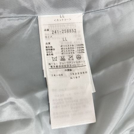  Callaway キャロウェイ 中綿ニットジャケット グレー LLサイズ レディース ゴルフウェア