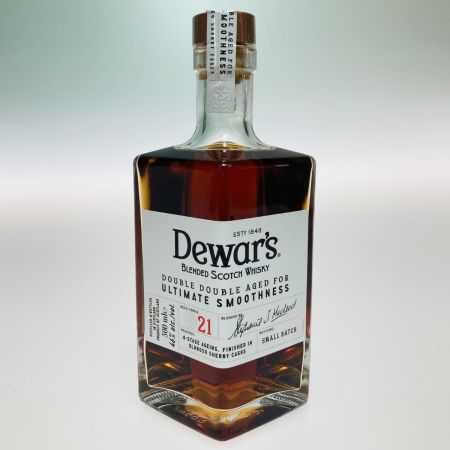  dewar's ウイスキー スコッチ ダブルダブル 21年 500ml 46度 箱付 未開栓