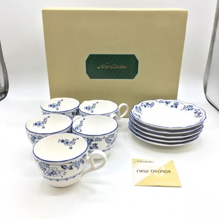  Noritake ノリタケ プリマチャイナ フェアウィンド カップ&ソーサー 5客セット 廃盤品