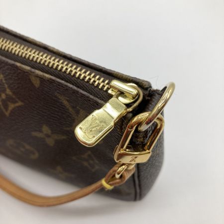  LOUIS VUITTON ルイヴィトン モノグラム ポシェット アクセソワール アクセサリーポーチ M51980 ブラウン