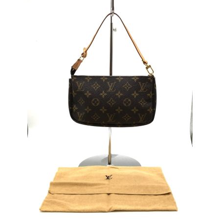  LOUIS VUITTON ルイヴィトン モノグラム ポシェット アクセソワ―ル アクセサリーポーチ  M51980 ブラウン