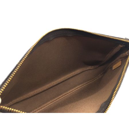  LOUIS VUITTON ルイヴィトン モノグラム ポシェット アクセソワ―ル アクセサリーポーチ  M51980 ブラウン