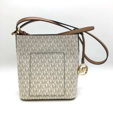  MICHAEL KORS マイケルコース キンバリー スモールバケット ショルダーバッグ 斜め掛け  35F8GKFM1V アイボリー
