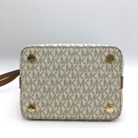  MICHAEL KORS マイケルコース キンバリー スモールバケット ショルダーバッグ 斜め掛け  35F8GKFM1V アイボリー