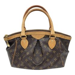◎◎ LOUIS VUITTON ルイヴィトン モノグラム ティヴォリPM ハンドバッグ M40143 ブラウン Cランク