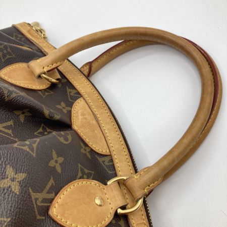  LOUIS VUITTON ルイヴィトン モノグラム ティヴォリPM ハンドバッグ M40143 ブラウン