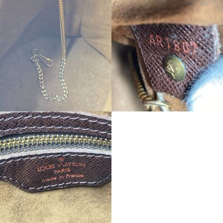  LOUIS VUITTON ルイヴィトン ダミエ マレ トートバッグ ショルダーバッグ N42240 エベヌ 付属ポーチ無し