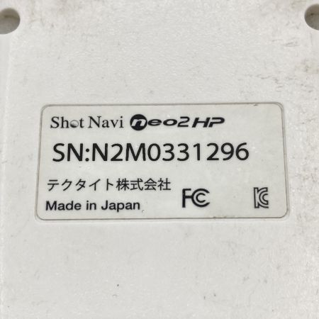  テクタイト ショットナビ Shot Navi neo2 HP ゴルフナビ 充電ケーブル・アダプタ欠品 ジャンク品