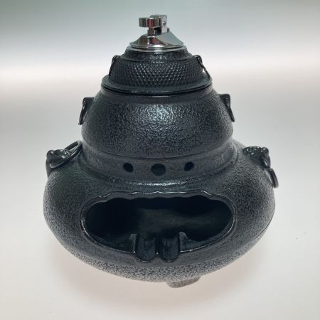   南部鉄器 岩鋳 たばこセット 茶釜 灰皿 箱付