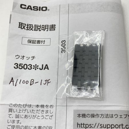  CASIO カシオ クラシック デジタルウォッチ クォーツ 腕時計 箱・取説・コマ付 A1100