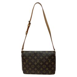 ◎◎ LOUIS VUITTON ルイヴィトン モノグラム ミュゼット・タンゴ ショルダーバッグ M51257 ブラウン Bランク
