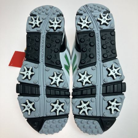  NEW BALANCE ニュー・バランス メンズ ゴルフシューズ  ダイヤル式 25.5cm MGB574WG ホワイト×グリーン